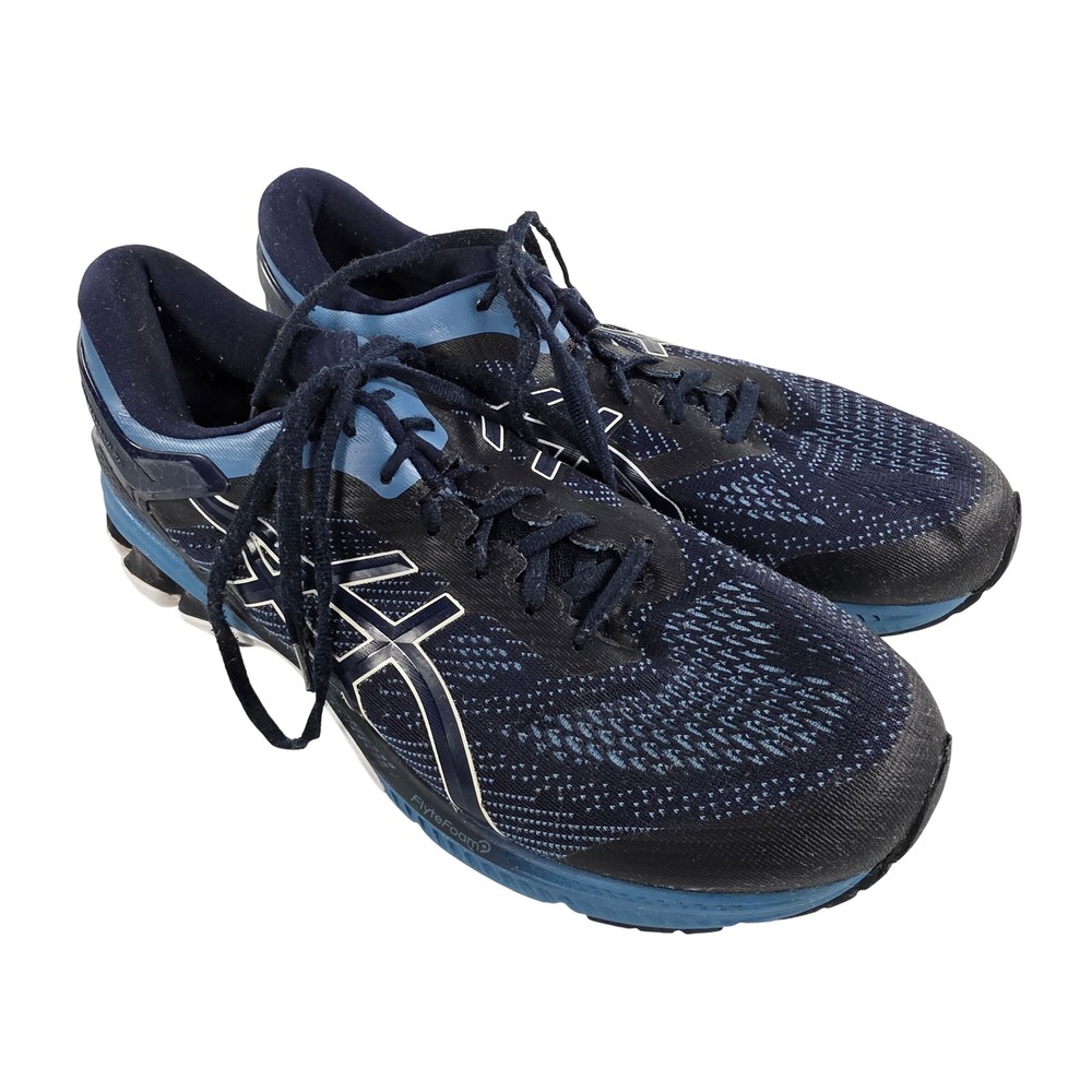 Asics Gel-Kayano 26 Mens Running Shoes Navy Blue 1011A541 Size 12.5